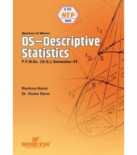 DS Descriptive Statistics FYBSc Data Science Sem 2 Sheth Publication | Mumbai University 